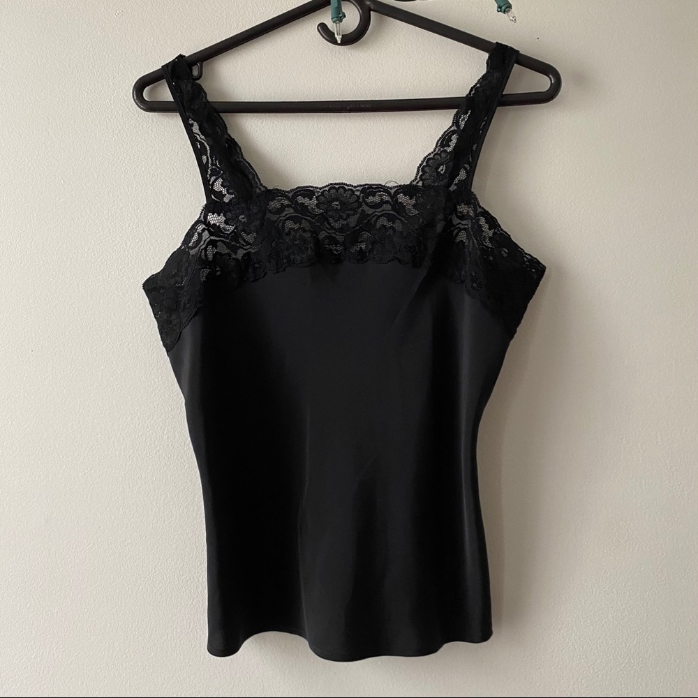Holt Renfrew Canada Black Silk Top